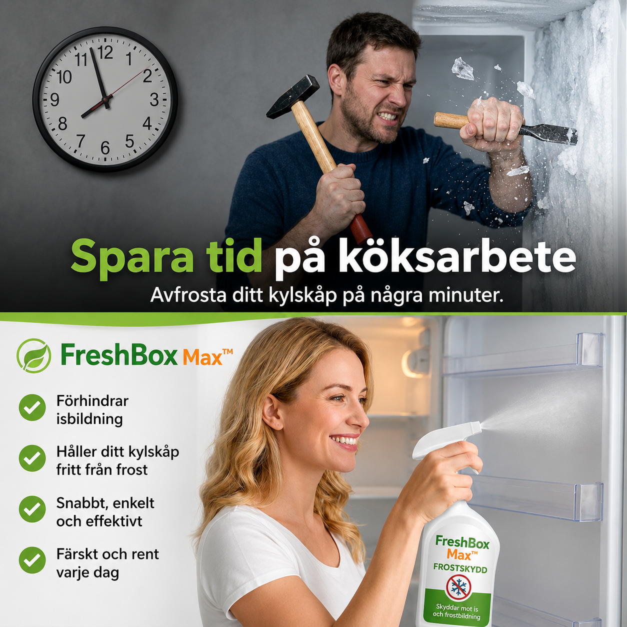 FreshBox Max™ Förvaringslåda – Smart organisering för frukt, grönsaker och livsmedel