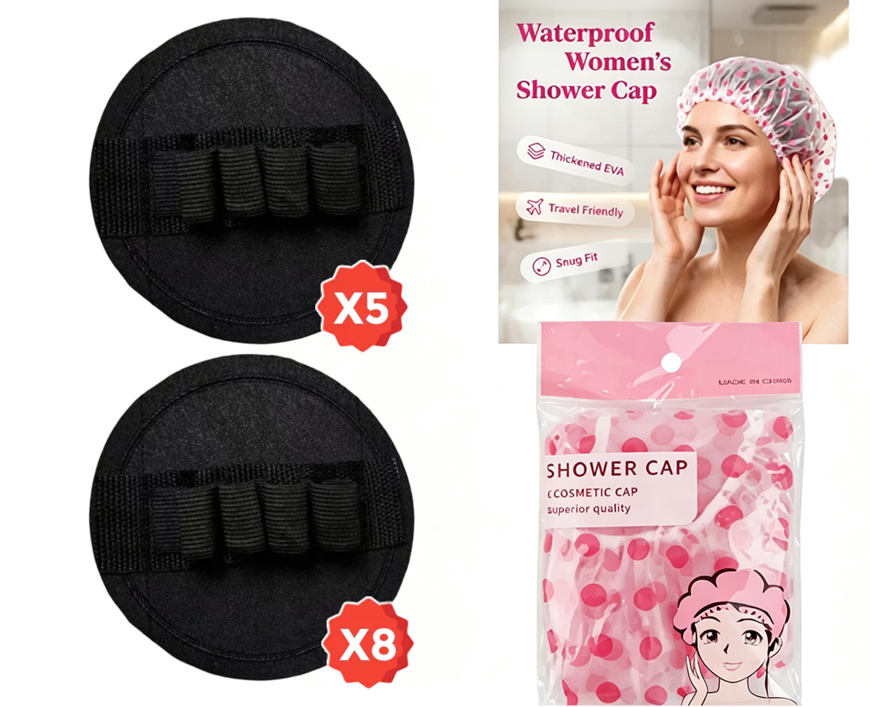Exfolierande badscrubpads