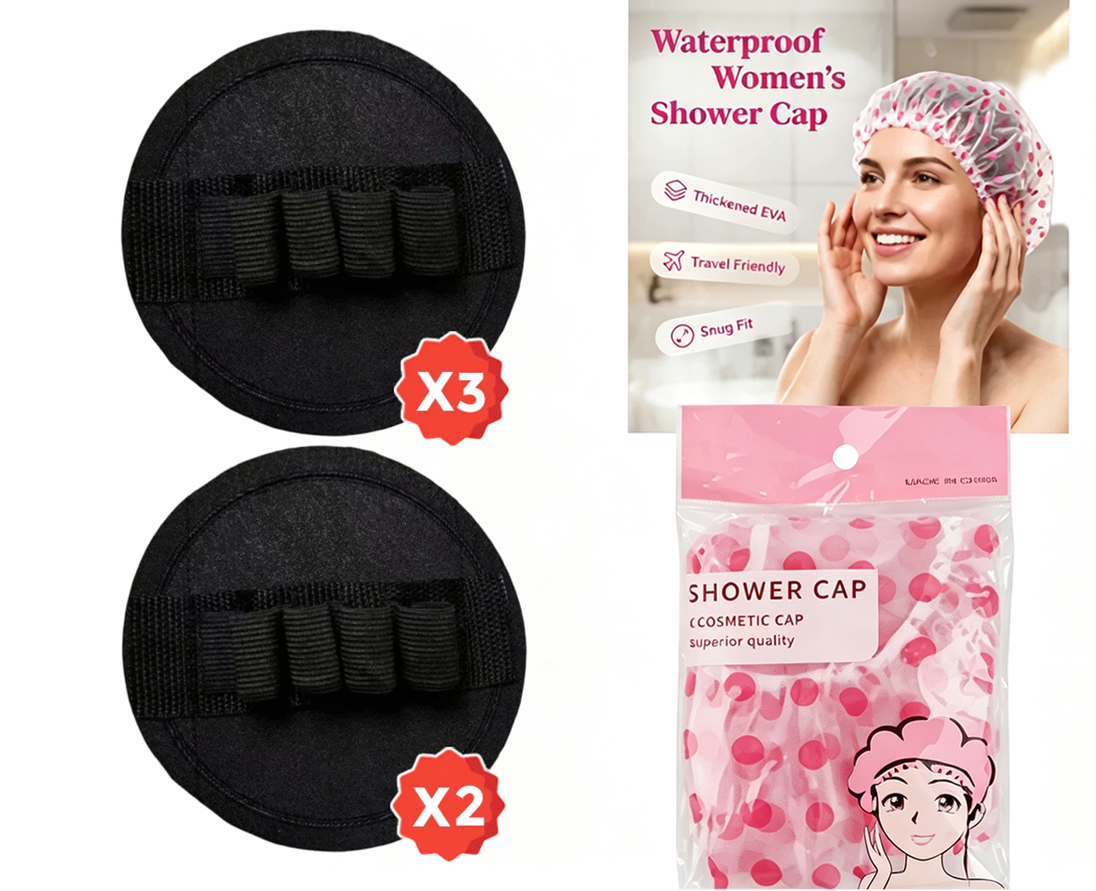 Exfolierande badscrubpads