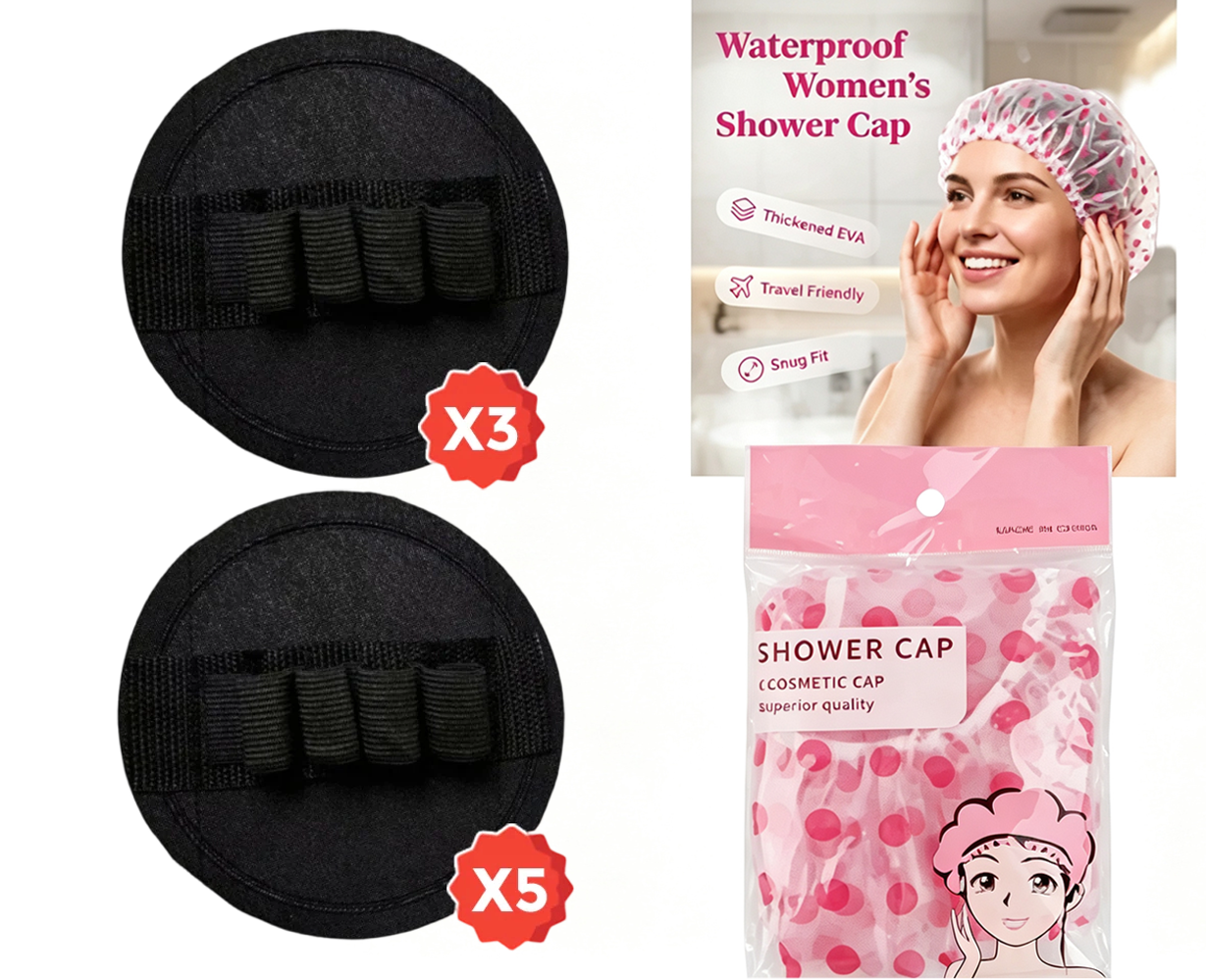 Exfolierande badscrubpads