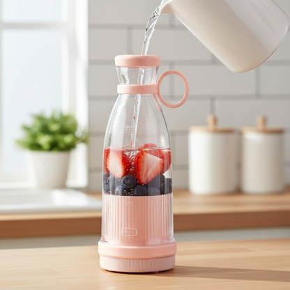FreshJuice Go™ Bärbar Blender  Fräscha smoothies och juicer – när som helst, var som helst|
