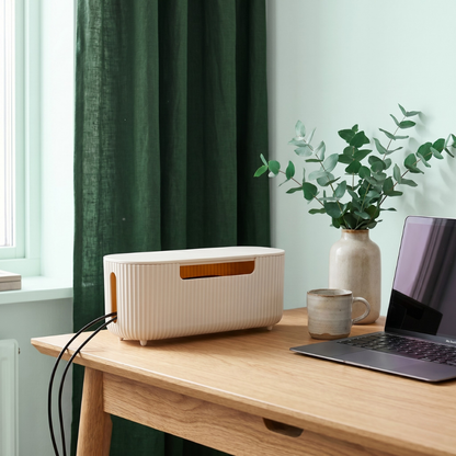 WireBox Max™ Kabelbox – Smidig förvaring för skrivbord, hem och kontor