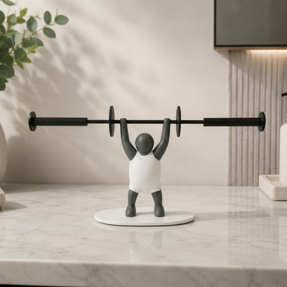 MuscleBuddy™ Toalettpappershållare – Rolig badrumsdekoration som imponerar på gästerna