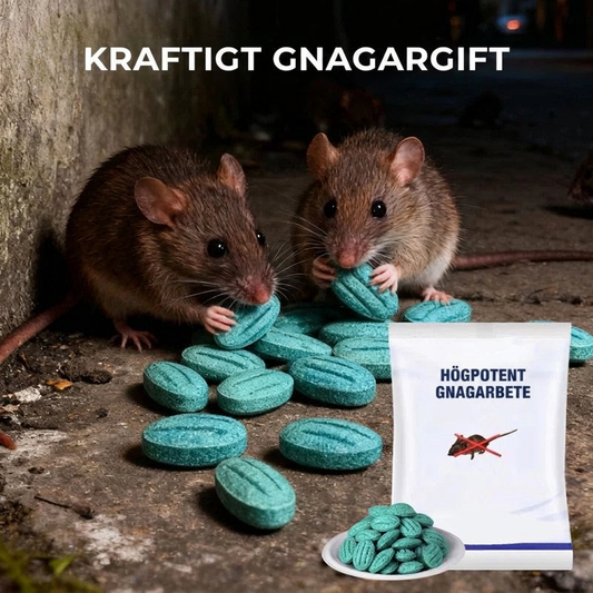 Kraftfullt gnagarsgift