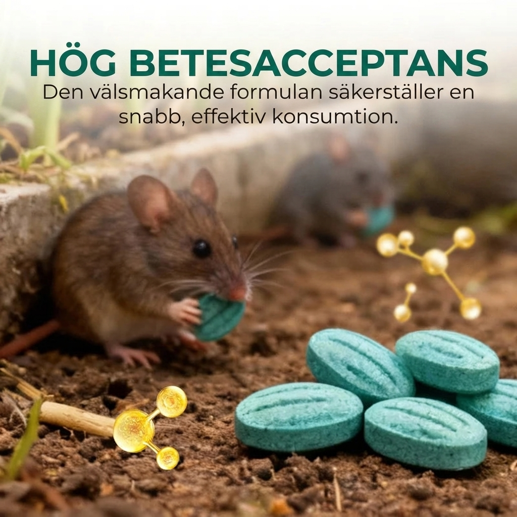 Kraftfullt gnagarsgift