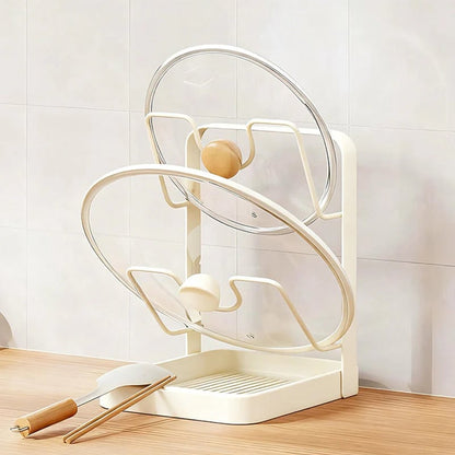 CookStand Max™ Köksställ – Håll locket stabilt och bänken renare