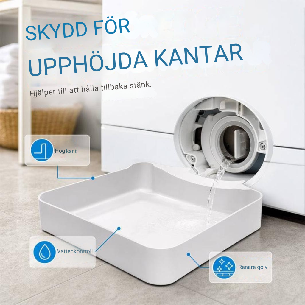 Leak Guard | Uppsamlingsskål för frontmatade tvättmaskiner