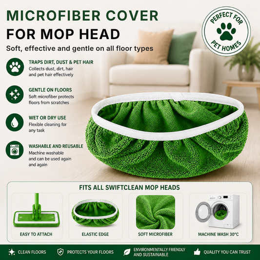 SwiftClean | Reusable Microfiber Swiffer Duster (4-pack)