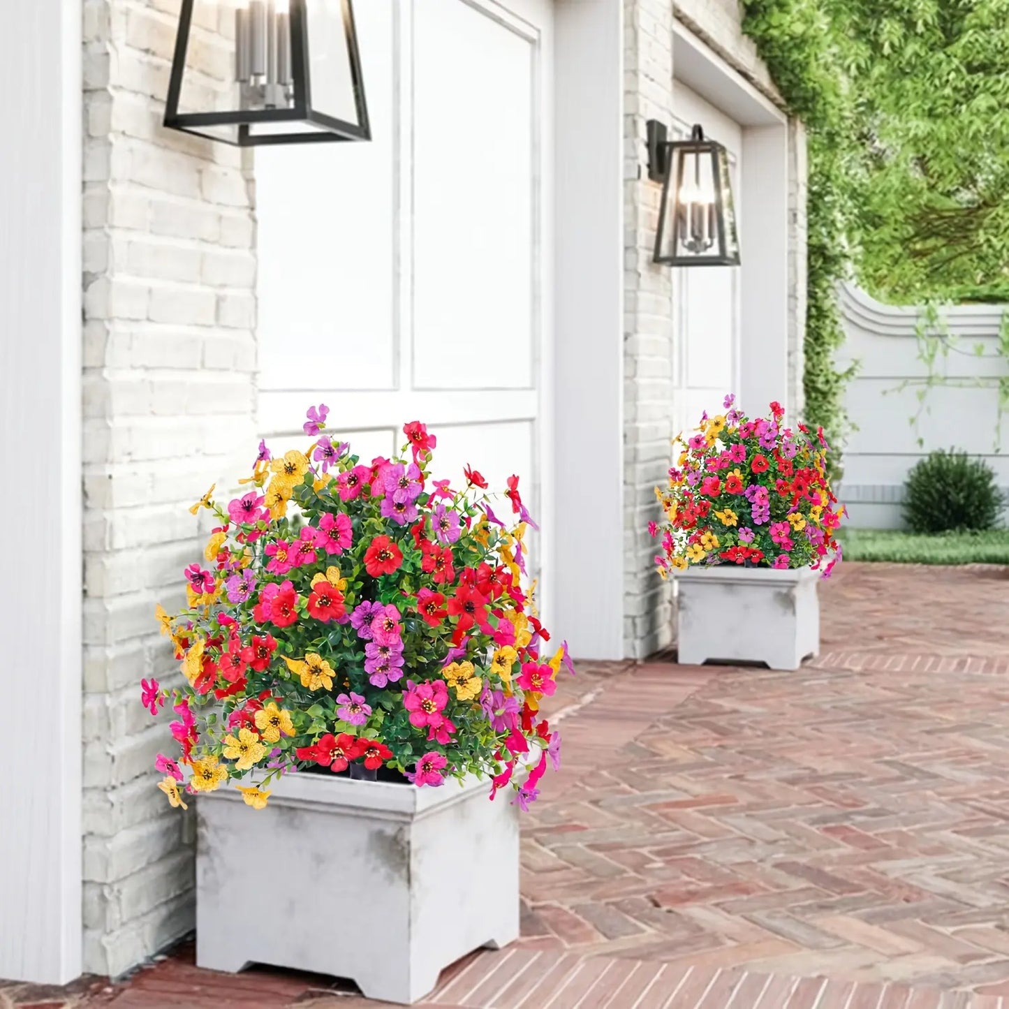 EverBloom Aura™ Eucalyptusblommor – Naturtrogen dekoration för trädgård, gångar och krukor (2-pack)