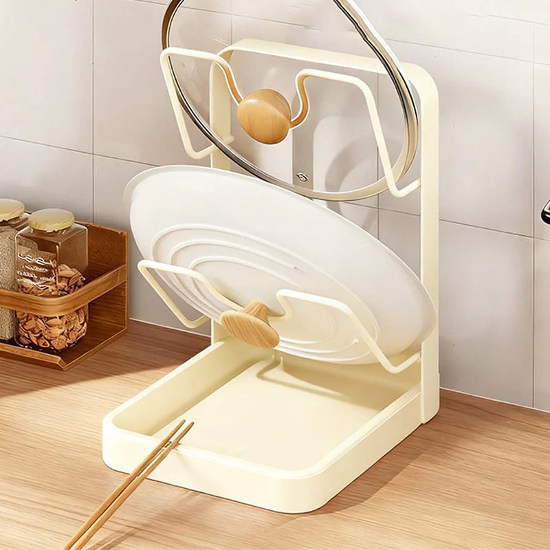 CookStand Max™ Köksställ – Håll locket stabilt och bänken renare