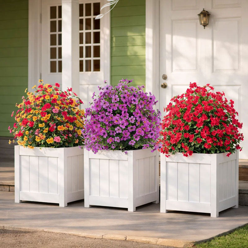 EverBloom Aura™ Eucalyptusblommor – Naturtrogen dekoration för trädgård, gångar och krukor (2-pack)