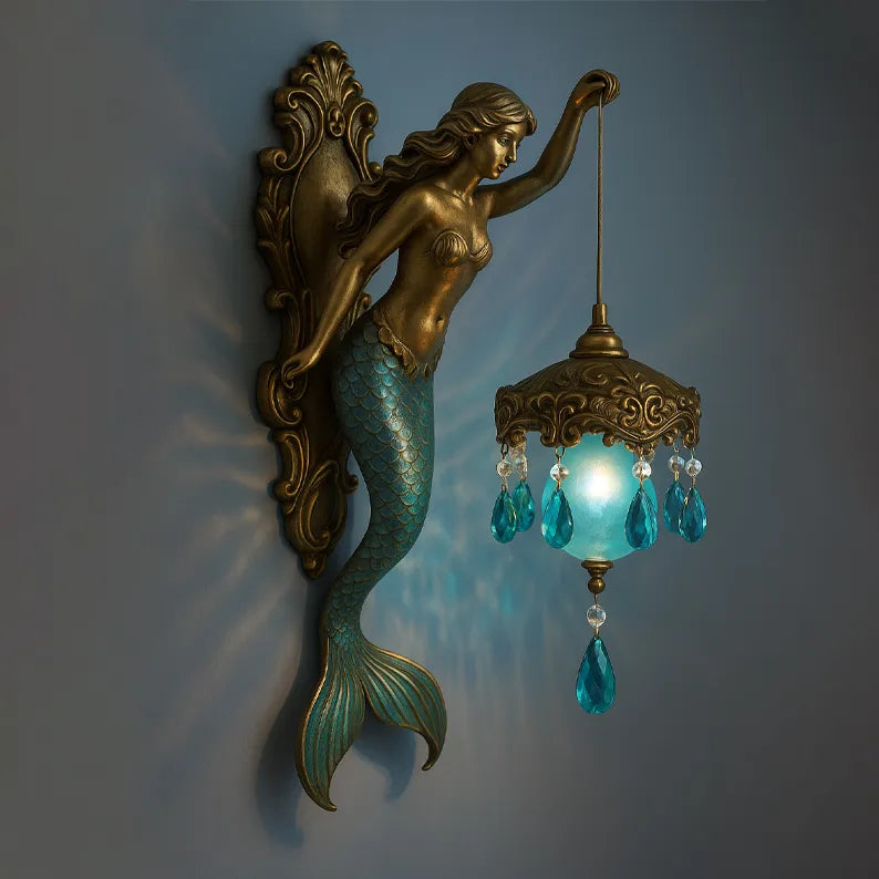 MystiGlow™ Skulptural Vägglampa – Konstnärlig belysning med magisk atmosfär