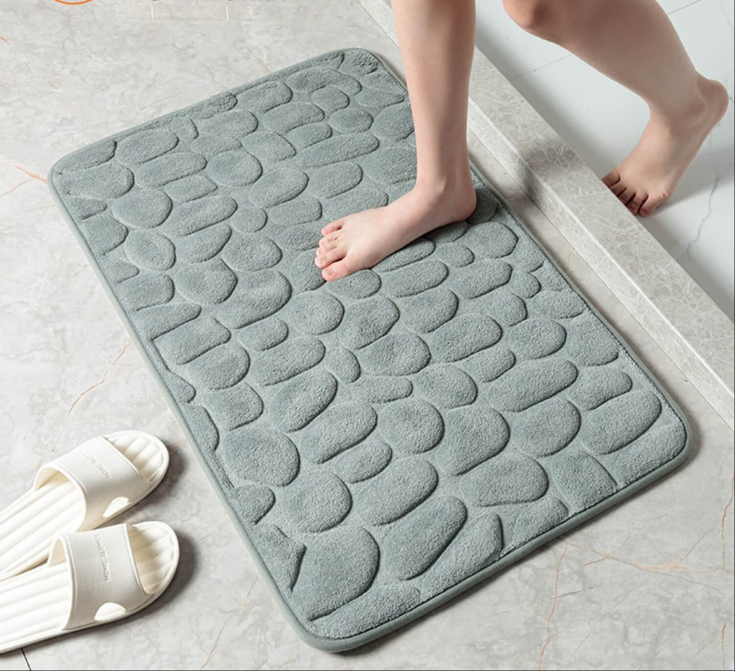SoftGrip Aura™ Badrumsmatta – Stilren badmatta med snabb absorption