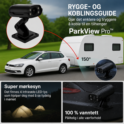 ParkView™ Backkamera – Tryggare parkering utan stress och gissningar
