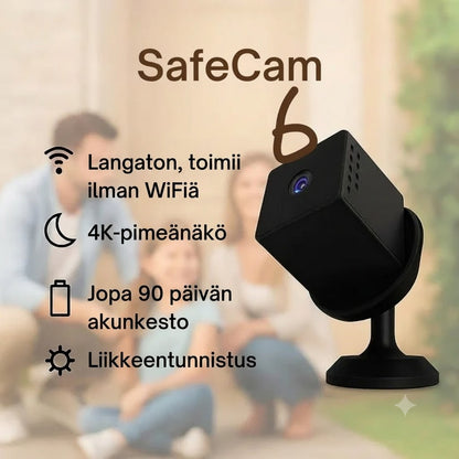 SafeCam Pro™ | Alltid skyddad – även utan internet eller ström