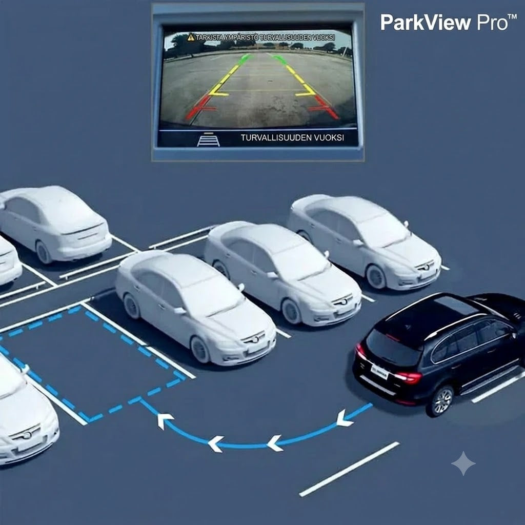 ParkView™ Backkamera – Tryggare parkering utan stress och gissningar