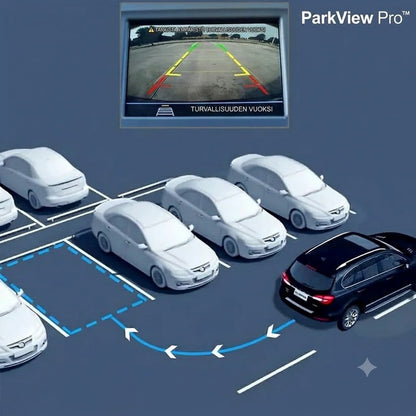 ParkView™ Backkamera – Tryggare parkering utan stress och gissningar