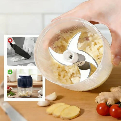 QuickChop™ Minihackare – Trådlös matberedning med ett knapptryck
