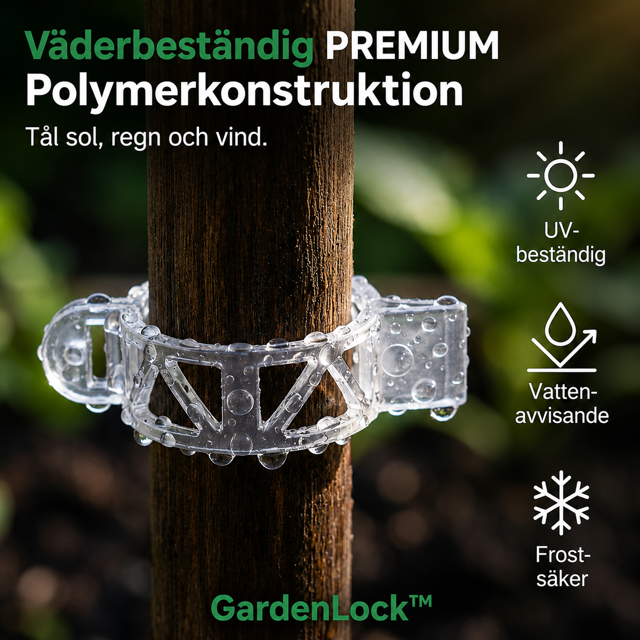 GardenLock™ Plant Clips – Återanvändbara växtclips för stabil och organiserad odling