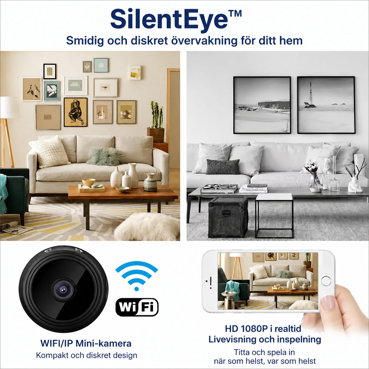 SilentEye™ | Få mere ro når du ikke er hjemme