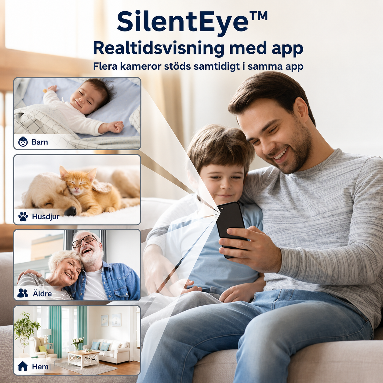 SilentEye™ | Få mere ro når du ikke er hjemme