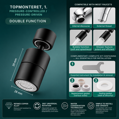 FlexiStrøm | 360-degree faucet
