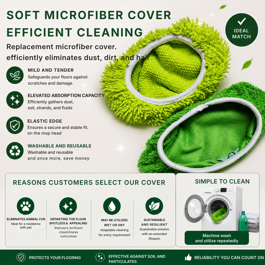 SwiftClean | Reusable Microfiber Swiffer Duster (4-pack)