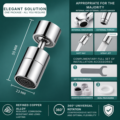 FlexiStrøm | 360-degree faucet