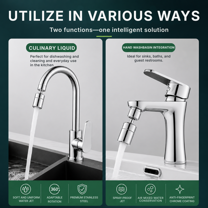 FlexiStrøm | 360-degree faucet