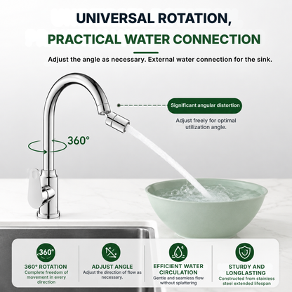 FlexiStrøm | 360-degree faucet