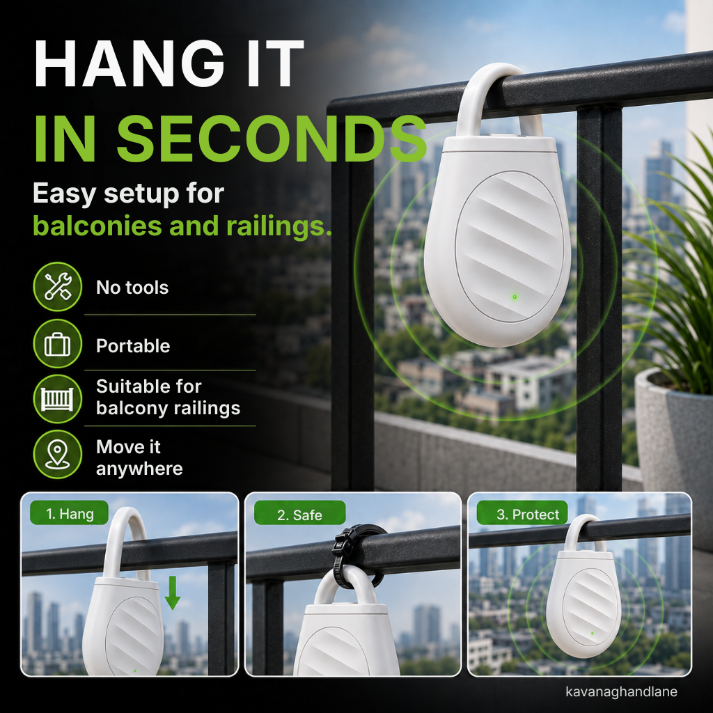 🐦No more problems with birds, animals, and grasshoppers! Portable keychain with ultrasonic bird repeller