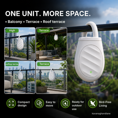 🐦No more problems with birds, animals, and grasshoppers! Portable keychain with ultrasonic bird repeller