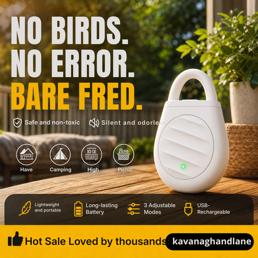 🐦No more problems with birds, animals, and grasshoppers! Portable keychain with ultrasonic bird repeller
