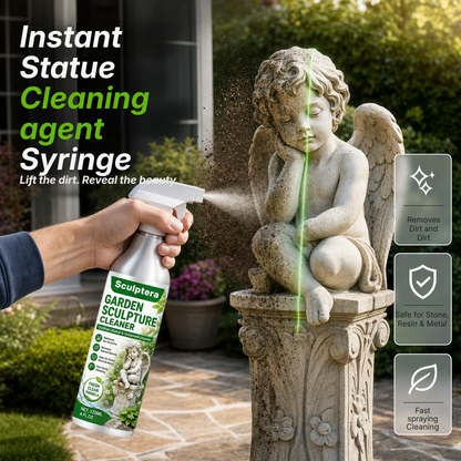 Sculptera™ Powerful Cleaning Spray for Garden Sculptures – Removes dirt and restores a fresh look 🗿