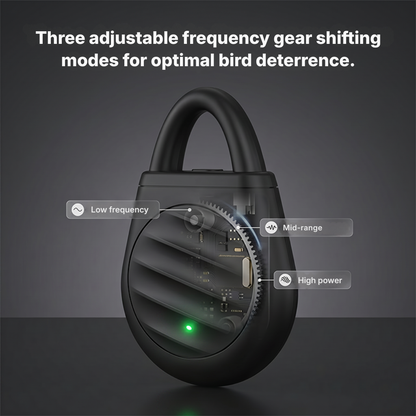 🐦No more problems with birds, animals, and grasshoppers! Portable keychain with ultrasonic bird repeller