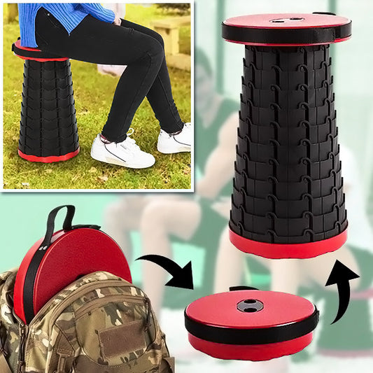 FlexSeat™ Hopfällbar Pall – Justerbar och kompakt sittlösning för alla tillfällen