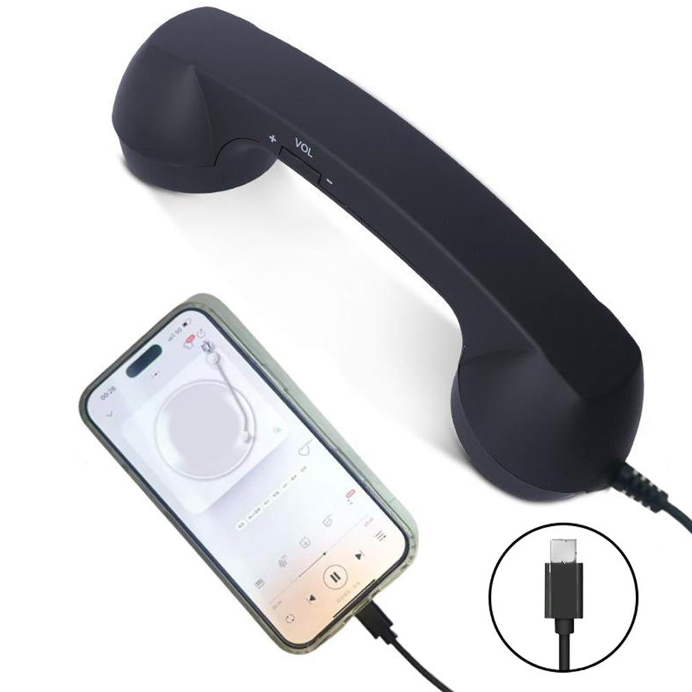 RetroCall Charm™ Telefonlur – Klassisk stil för bekvämare samtal