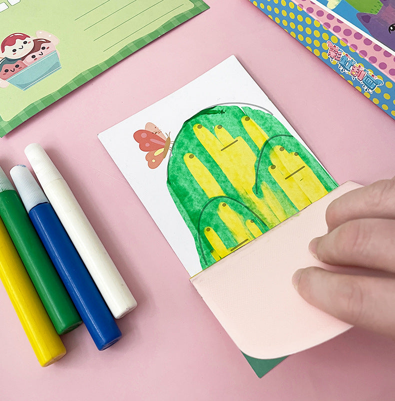 ScratchSpark Kids™ Kreativitetset – Färgglada kort som väcker fantasi och glädje