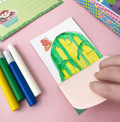 ScratchSpark Kids™ Kreativitetset – Färgglada kort som väcker fantasi och glädje