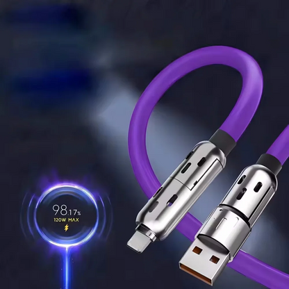 ChargeFlow Max™ Flerfunktionskabel – Snabbare laddning utan kabeltrassel