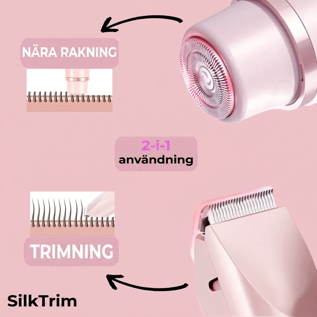 SilkTrim™ 2-i-1 Kroppstrimmer