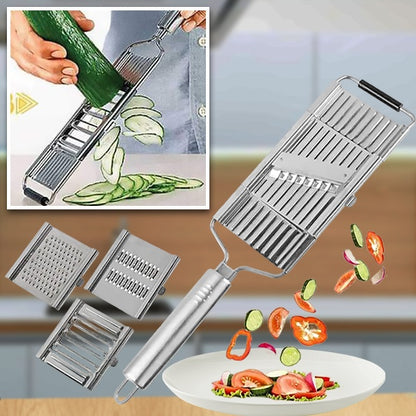 SliceMaster Pro™ Grönsaksskärare – Snabbare matlagning med smarta blad