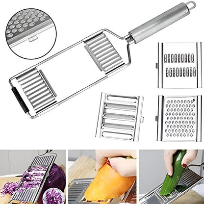 SliceMaster Pro™ Grönsaksskärare – Snabbare matlagning med smarta blad