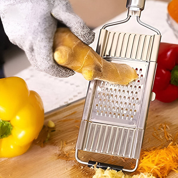 SliceMaster Pro™ Grönsaksskärare – Snabbare matlagning med smarta blad