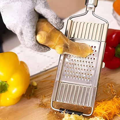 SliceMaster Pro™ Grönsaksskärare – Snabbare matlagning med smarta blad