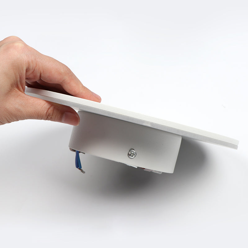 AuraCircle Touch™ LED Vägglampa – Stilren ljussättning för sovrum, hall och trappa