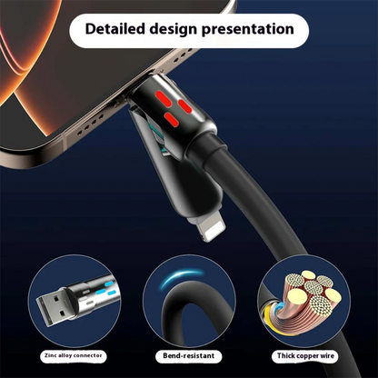 ChargeFlow Max™ Flerfunktionskabel – Snabbare laddning utan kabeltrassel