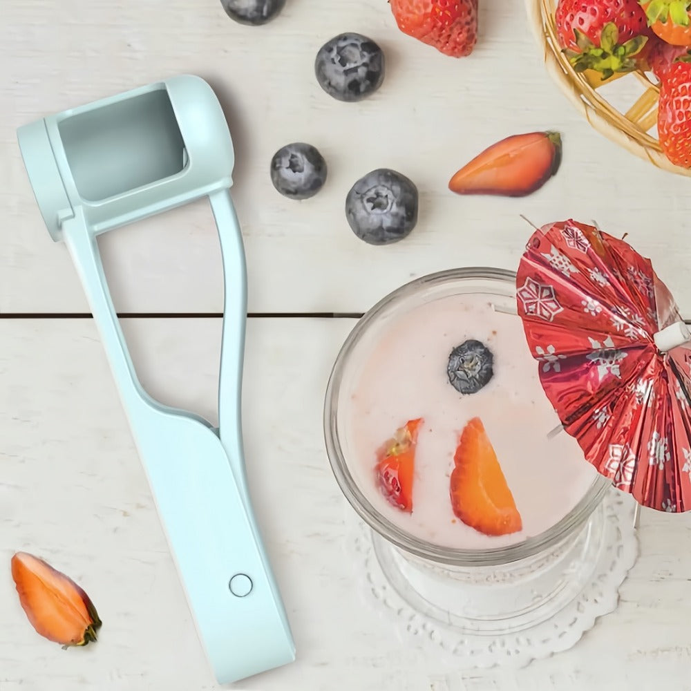 FruitSnap Pro™ Fruktskärare – Snabbare fruktförberedelser utan kladd