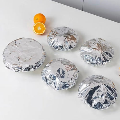 HeatCover Max™ Skålöverdrag (10 stycken) – Återanvändbart skydd för matförvaring och servering