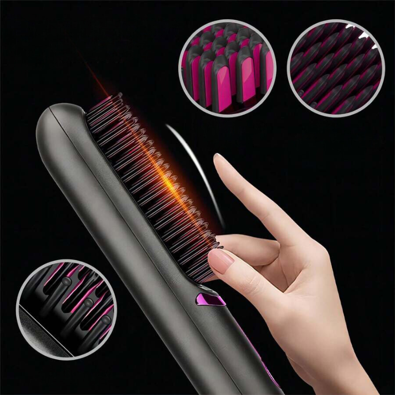 LiftGlow Pro™ Stylingborste – Snabb volym och glans utan att slita på håret